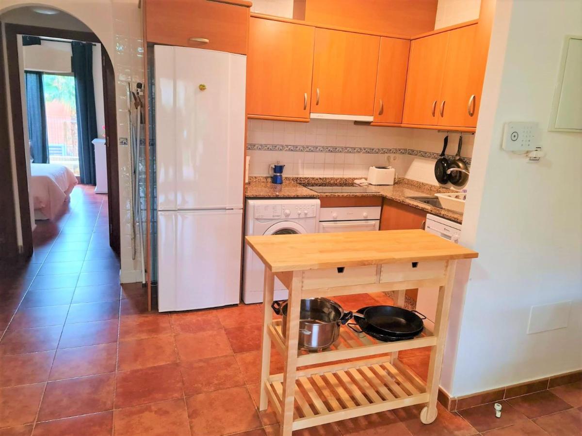Apartamento Con Hermoso Jardin Y Ac Isla Plana Eksteriør billede