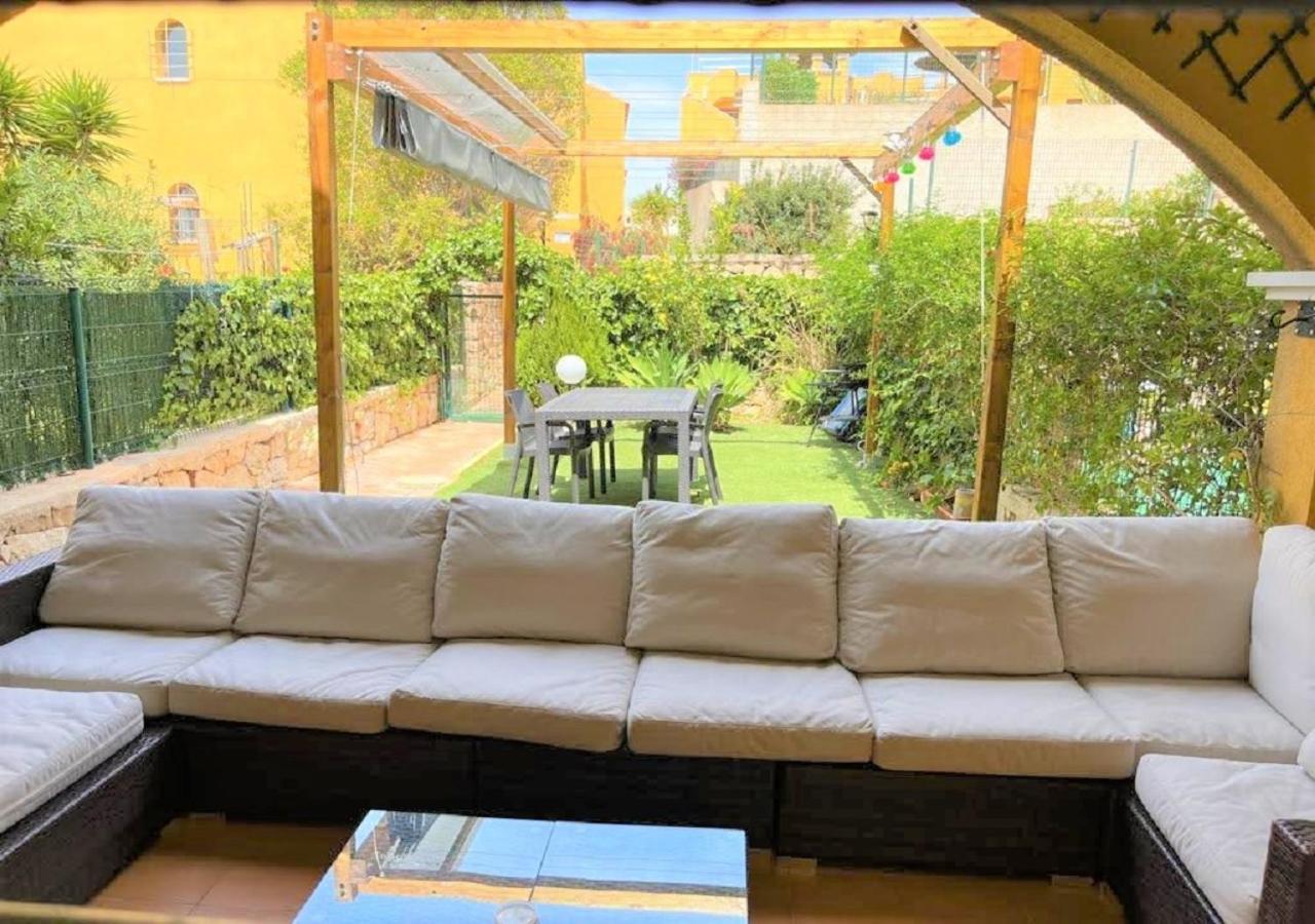 Apartamento Con Hermoso Jardin Y Ac Isla Plana Eksteriør billede