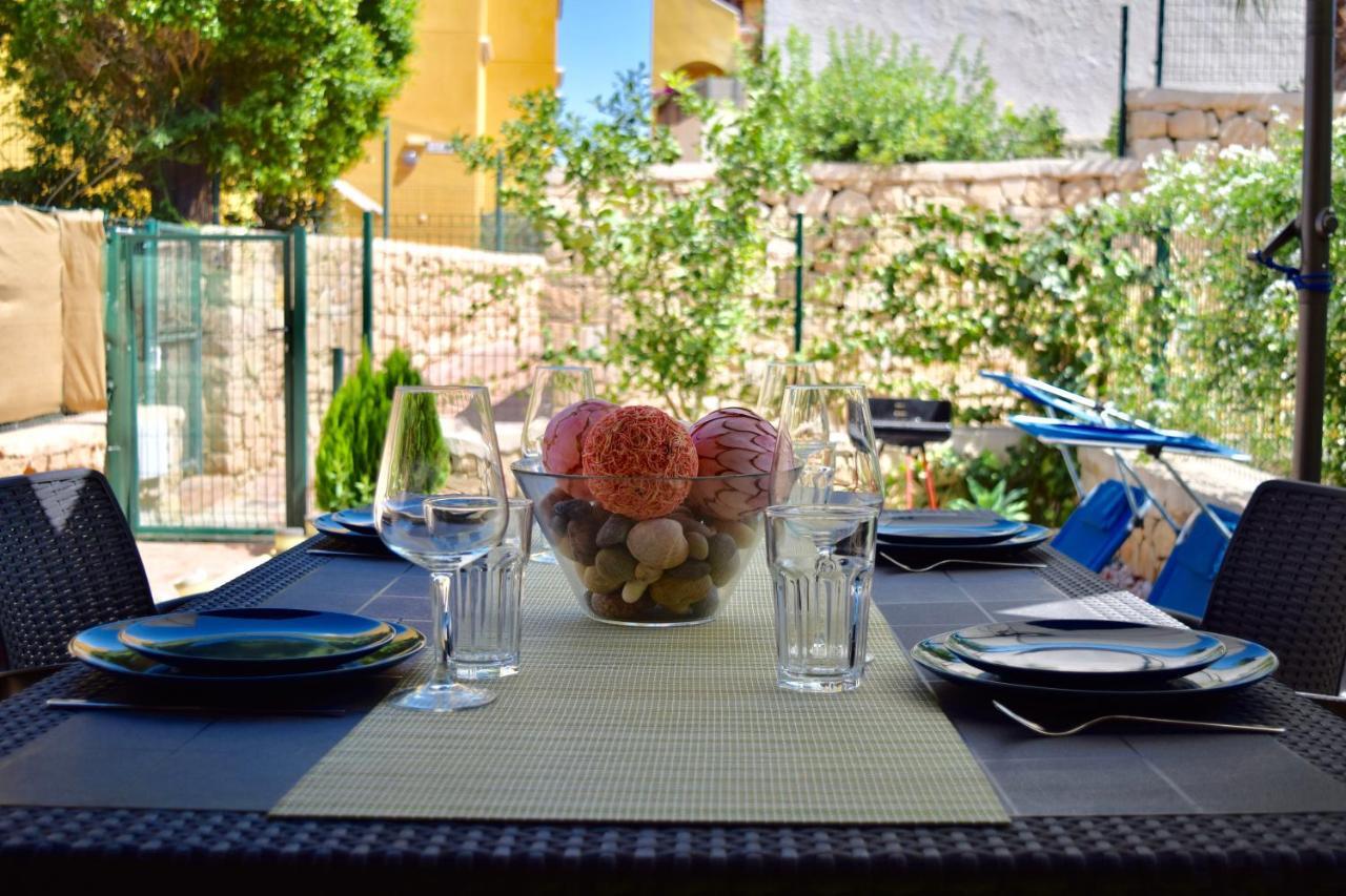 Apartamento Con Hermoso Jardin Y Ac Isla Plana Eksteriør billede